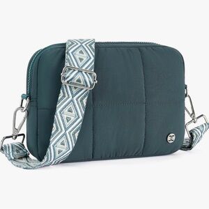 Stylish Teal Crossbody Bag